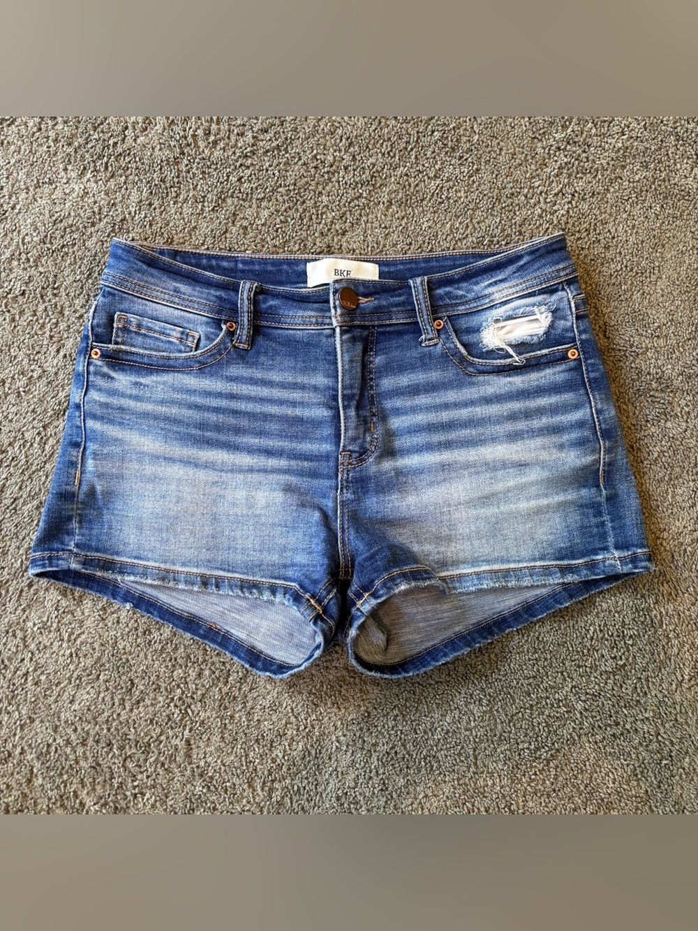 BKE Buckle Gabby Stretch Denim Shorts Women’s Size 26